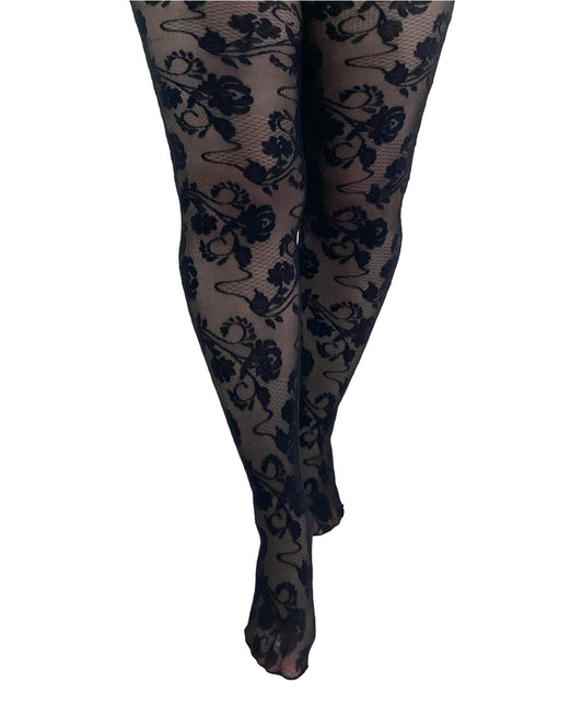 Fleur Lace Curvy Super Stretch Tights