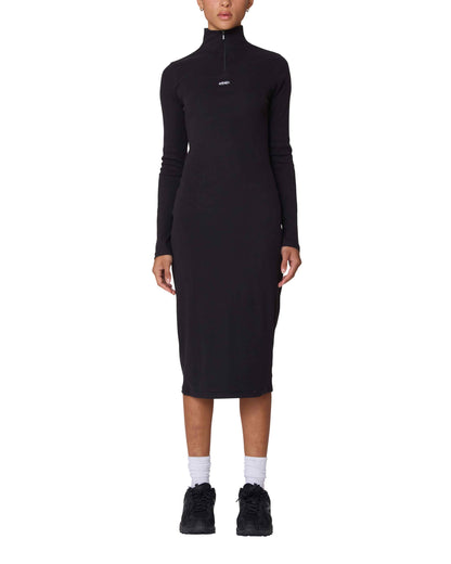 Malina Mock Neck Dress