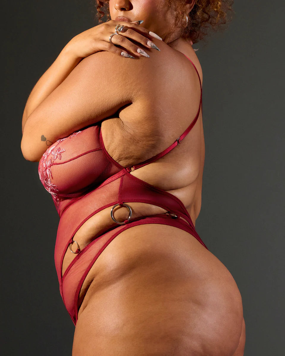 Cyrene Plunge Bodysuit*