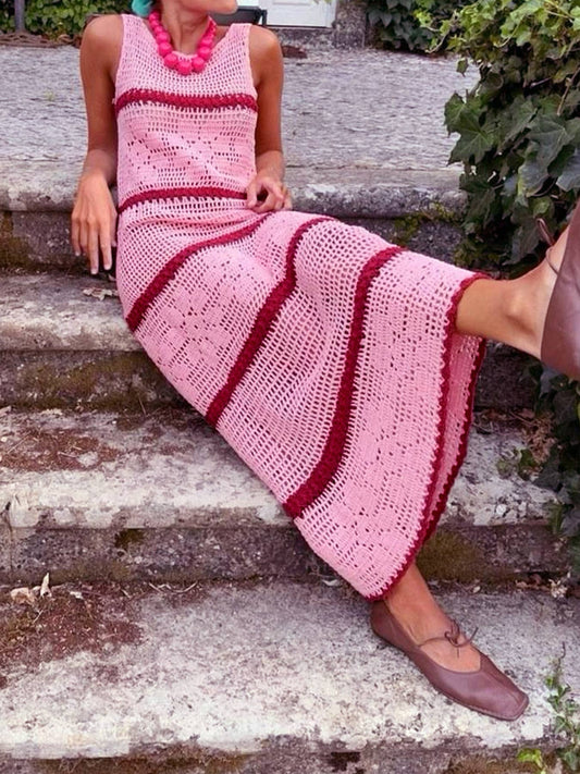 Shari Elf Crochet Dress