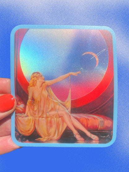 Sci-Fi Space Fantasy Sticker