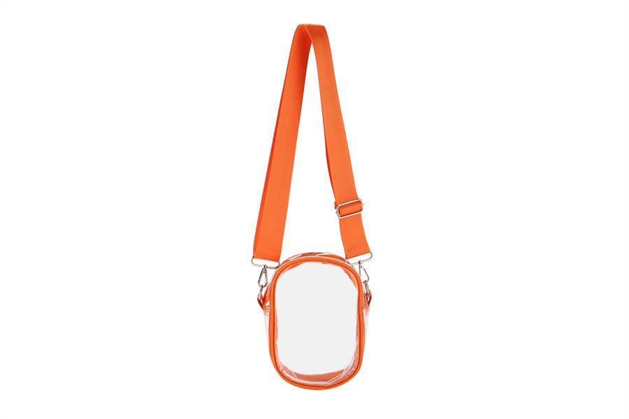 Clear see Thru Crossbody Fashion Handbag