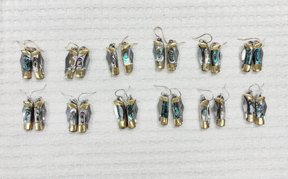 The Billie Earrings (Abalone)