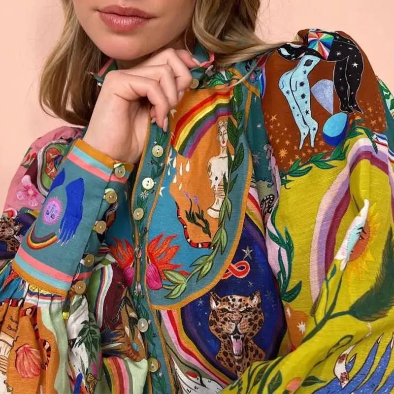 Tarot Graffiti Dress