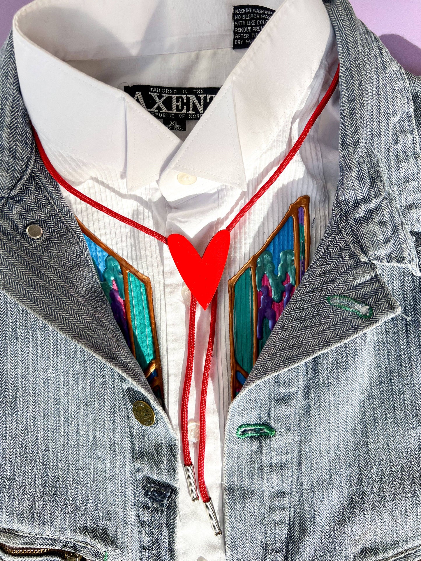 Heart Bolo Ties - Two Colors