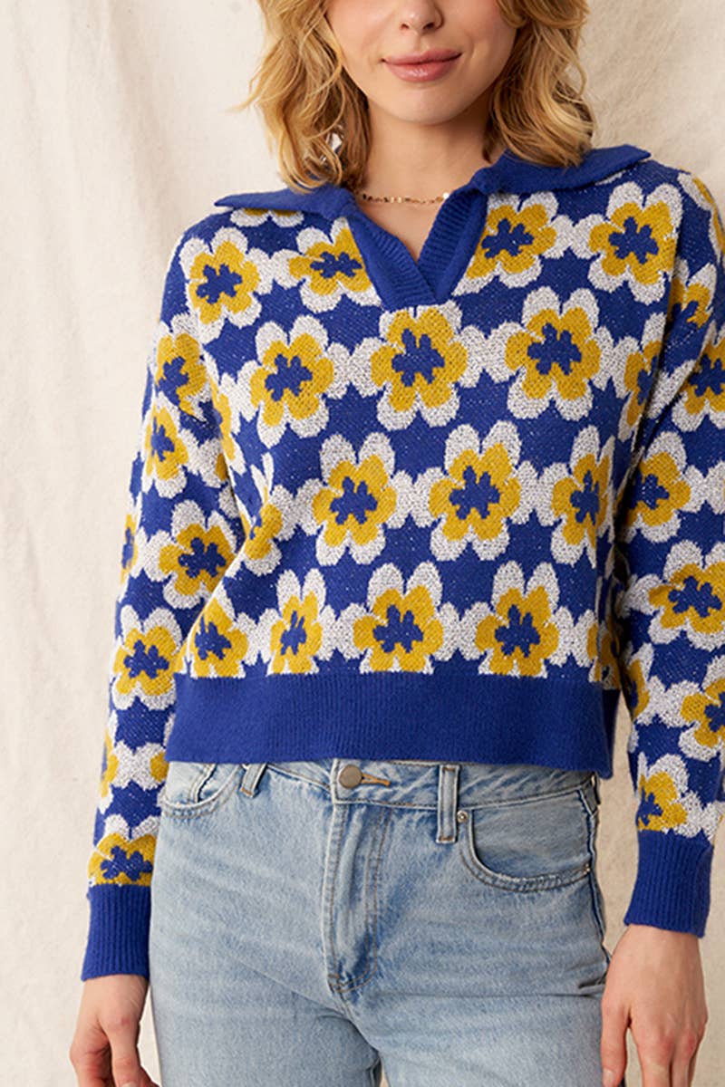 Flower Power Sweater