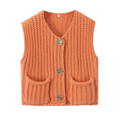 Travel Section Knit Vest