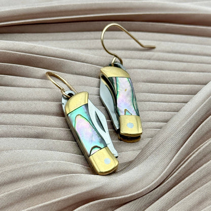 The Billie Earrings (Abalone)