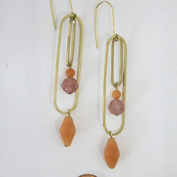 Linked Sherbet Earrings