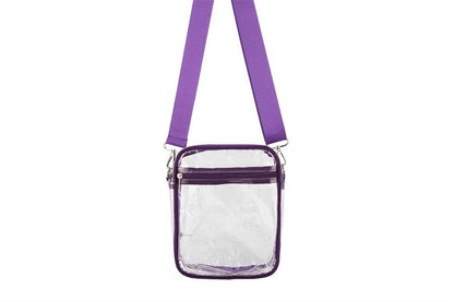 Clear See Thru Cross Body Handbag