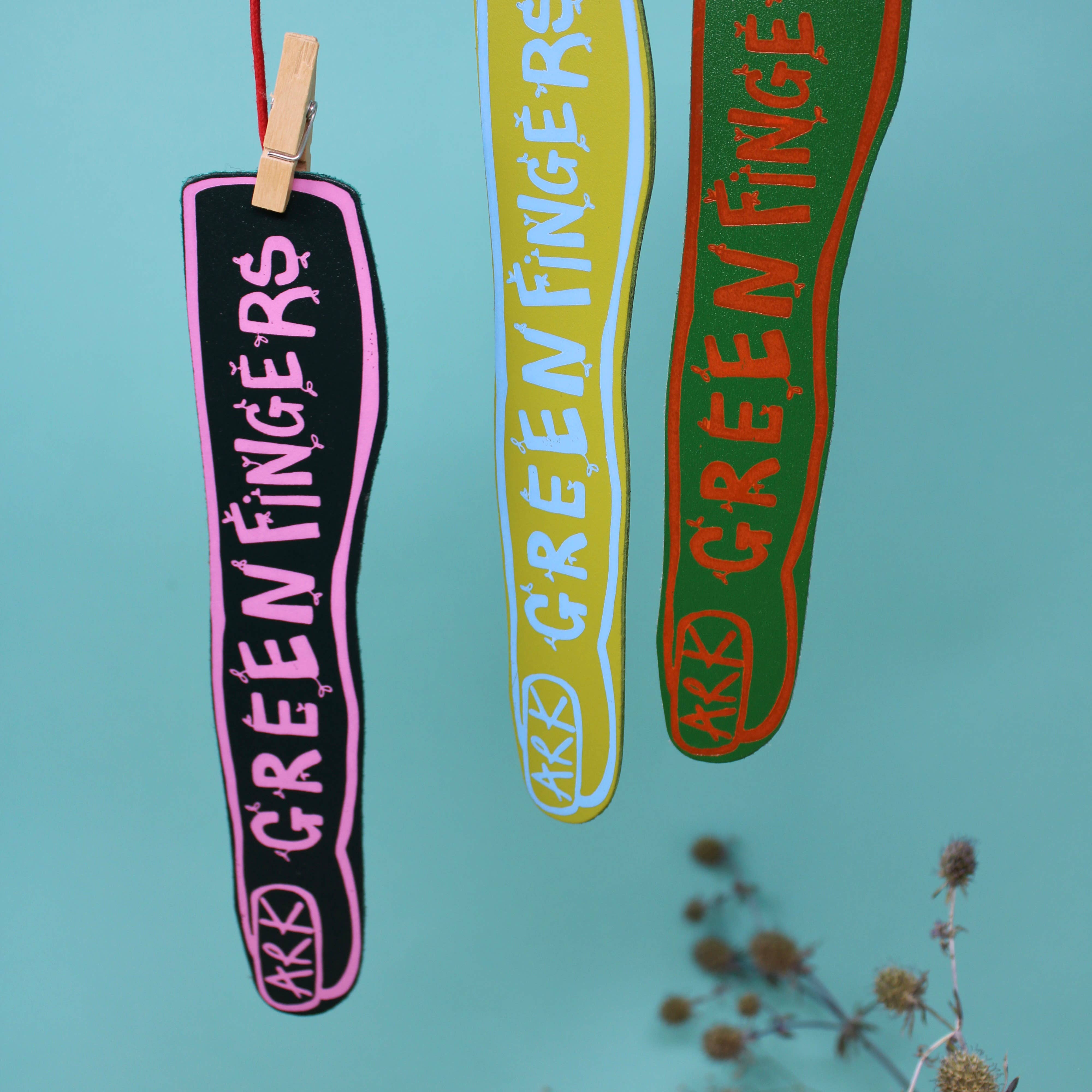 Green Fingers Bookmark