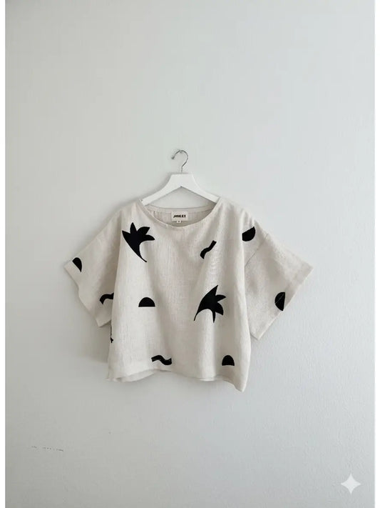 Fall Oat Linen Top