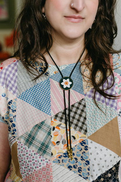Daffodil Bolo Tie