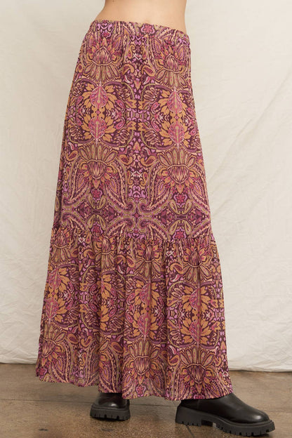 Paisley Park Maxi Skirt SALE