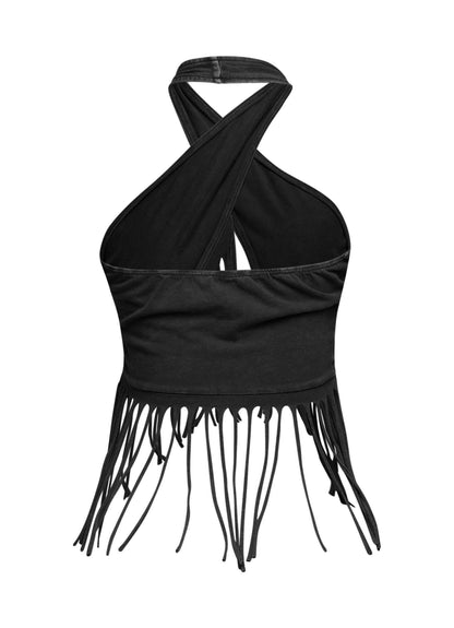 Queen of the Rodeo Halter Top
