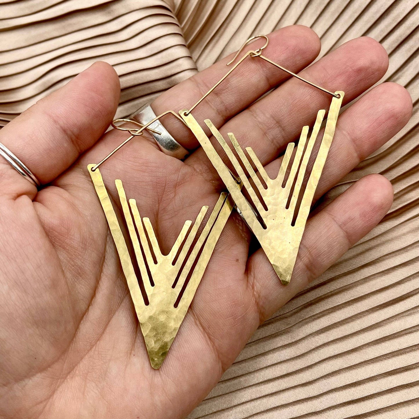 Handmade Blaze Earrings