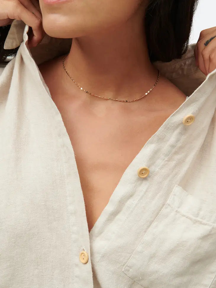Linen Oversized Long Sleeve Shirt