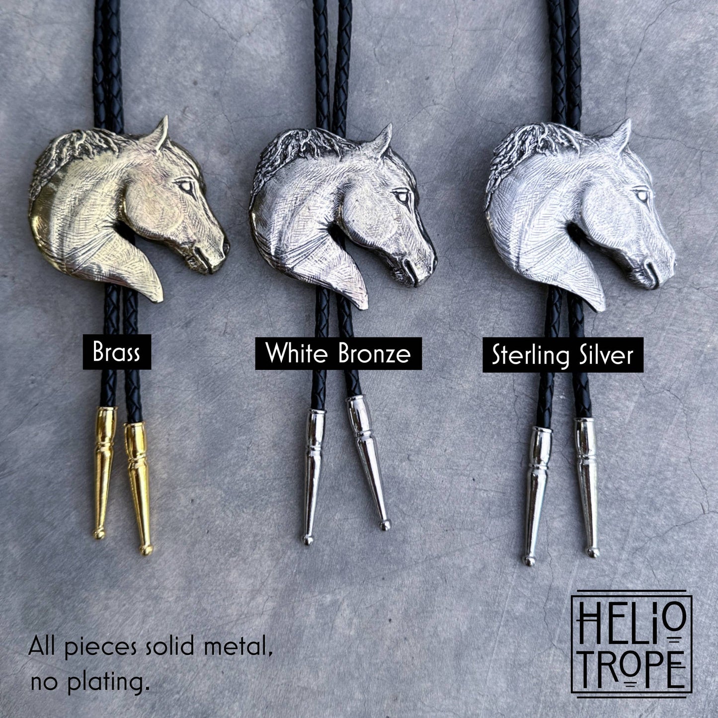 Horse Bolo Tie