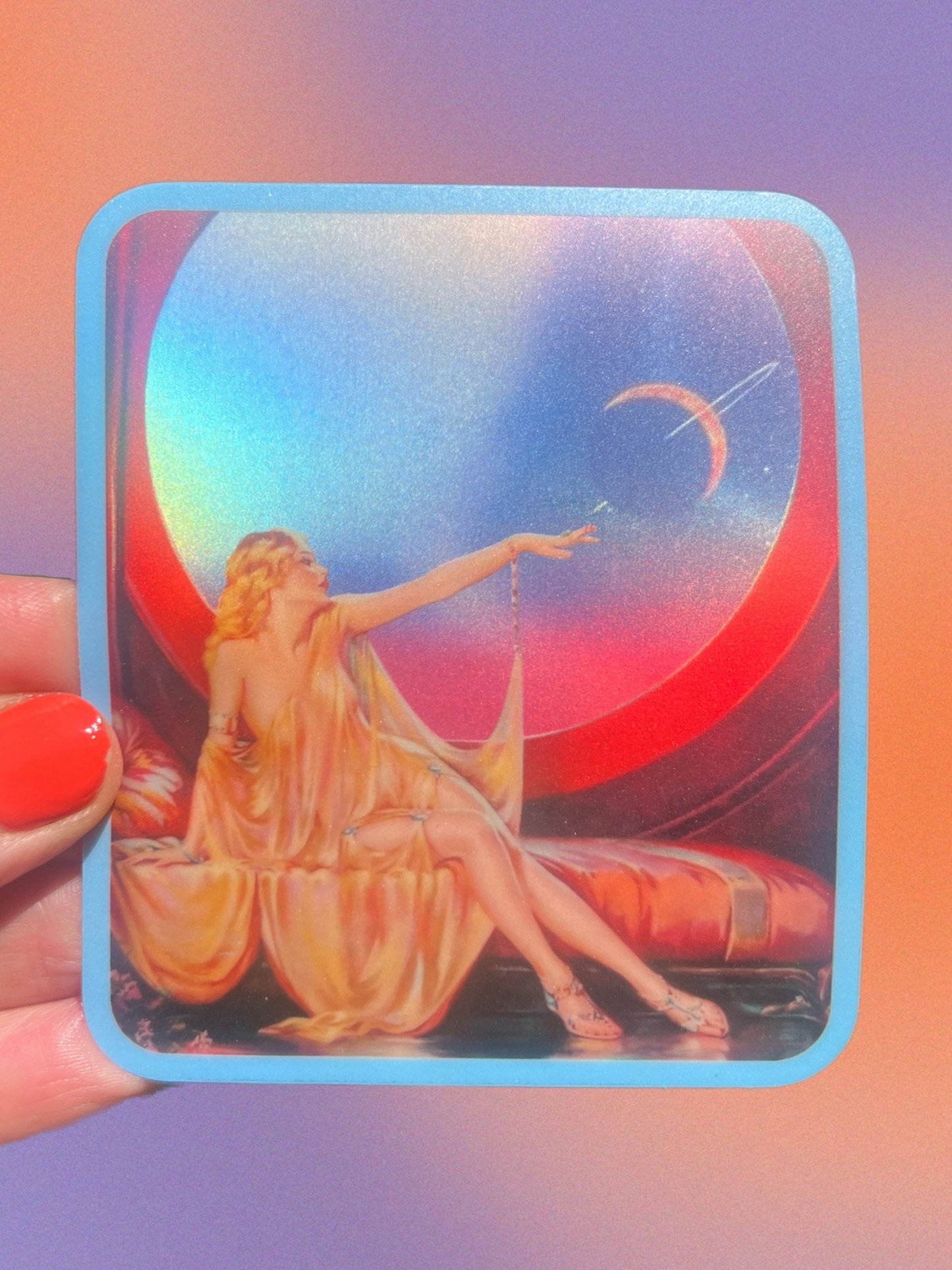 Sci-Fi Space Fantasy Sticker