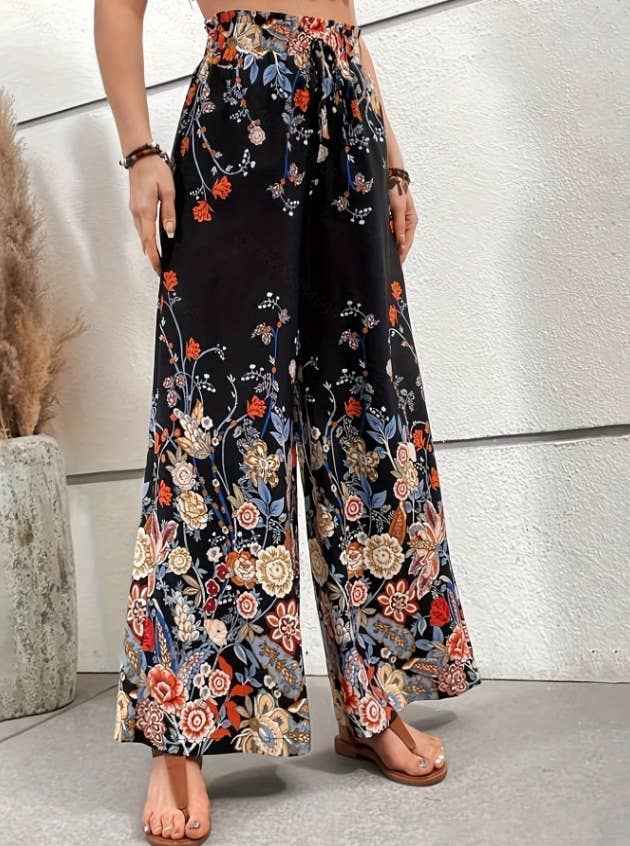 Wandering Eye Wide Leg Pants