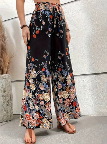 Wandering Eye Wide Leg Pants