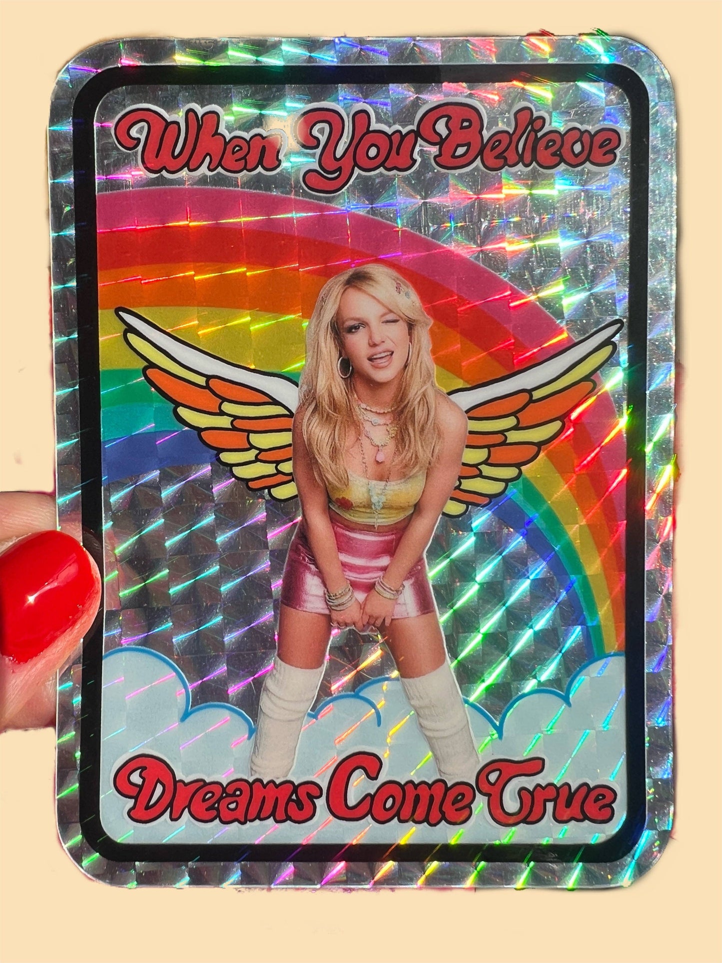 Y2K Affirmation Britney Sticker