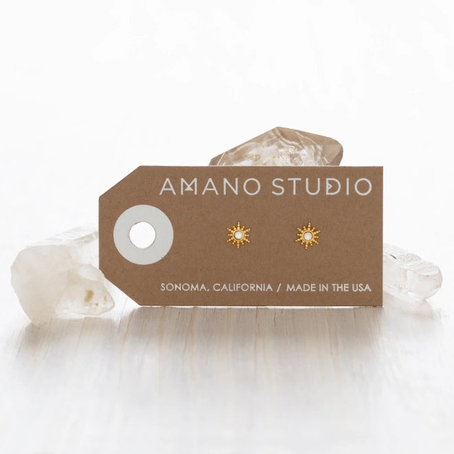 Starburst Stud Earrings