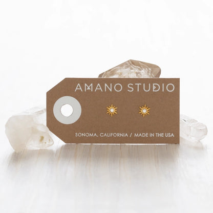 Starburst Stud Earrings