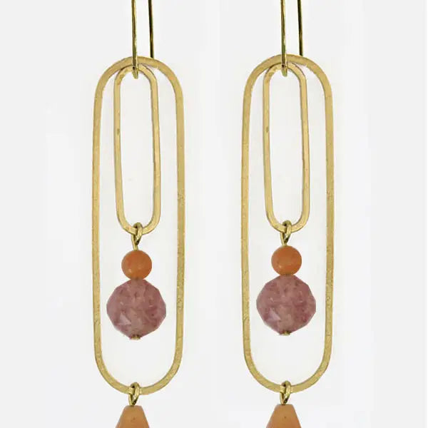 Linked Sherbet Earrings