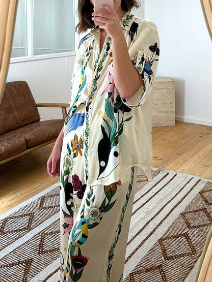 Vintage Hanky 2 Piece Set