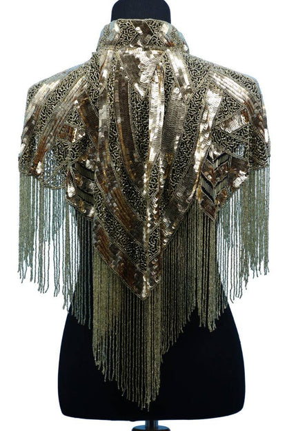 The Delta Beaded Shawl