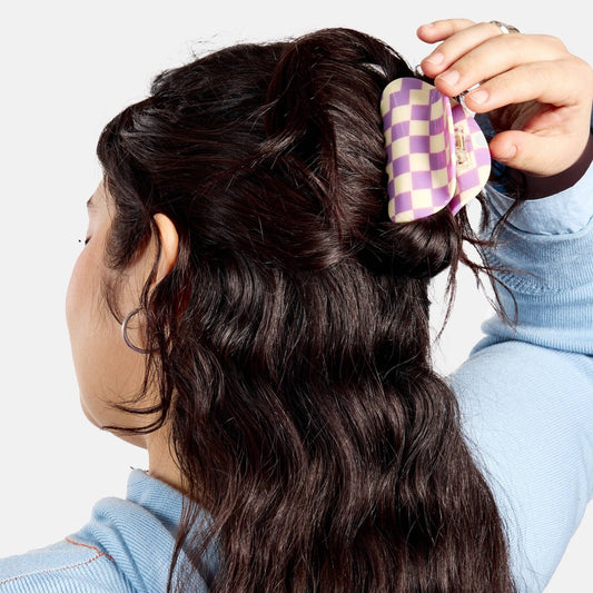Checker Claw in Lavender