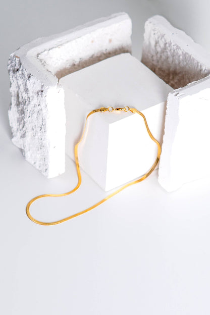 Zoe Snake Chain Necklace*