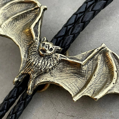 Bat Bolo Tie