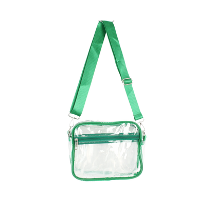 Clear Cross Body Rectangular Hand Bag 
