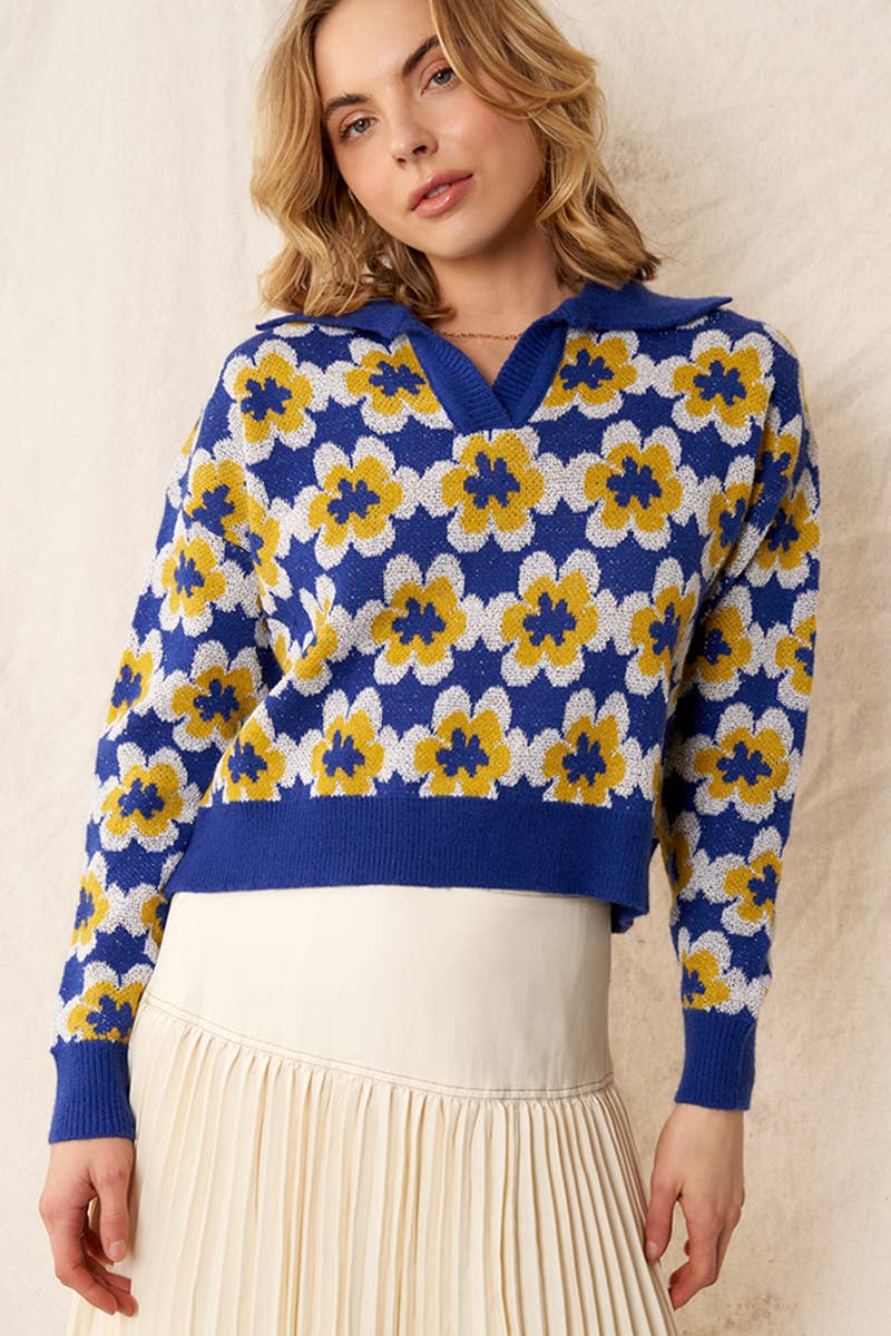 Flower Power Sweater