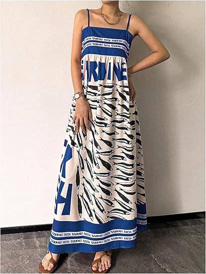 Fresh Sardines Maxi Dress