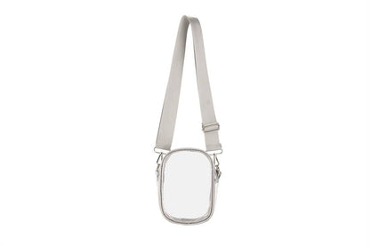 Clear see Thru Crossbody Fashion Handbag