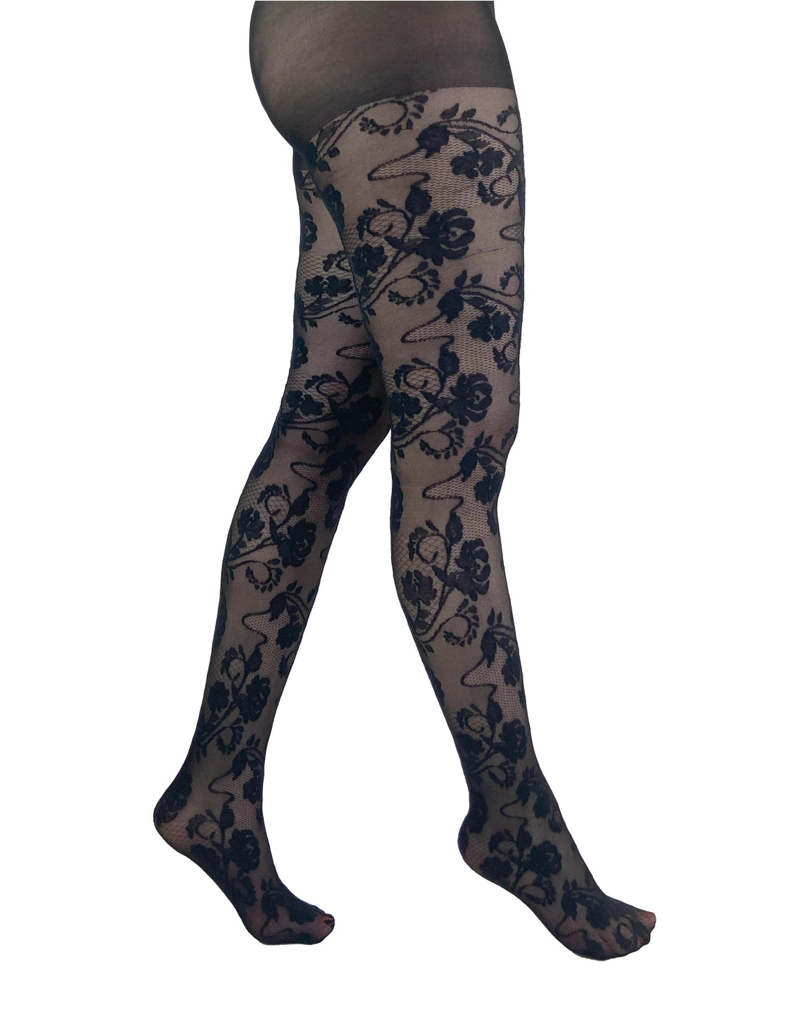 Fleur Lace Tights