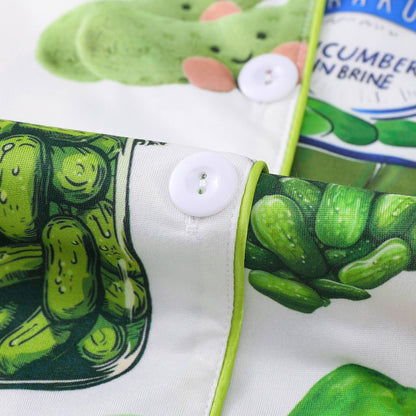 Fun Pickle Pajama Set