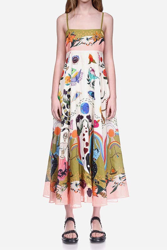 Wonderland Midi Dress