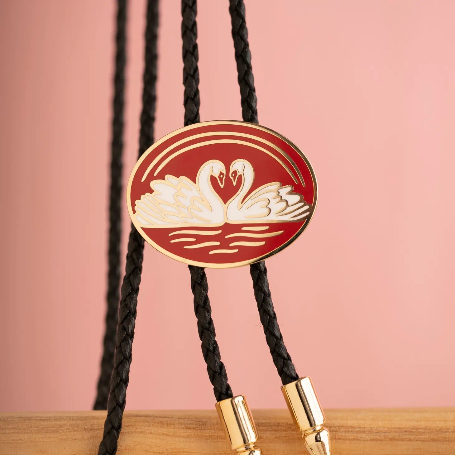 Swan Bolo Tie