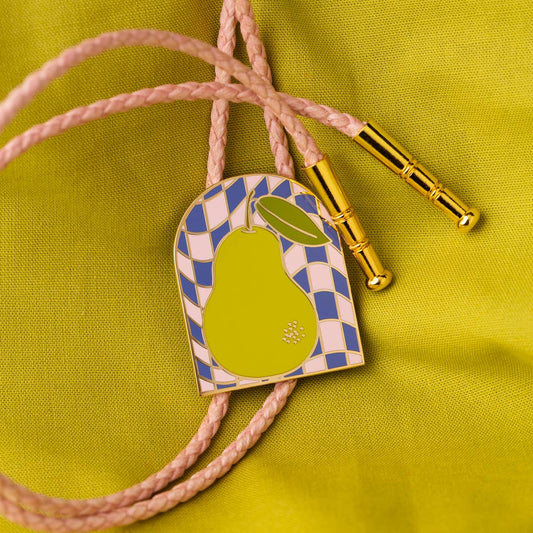 Pear Arch Bolo Tie