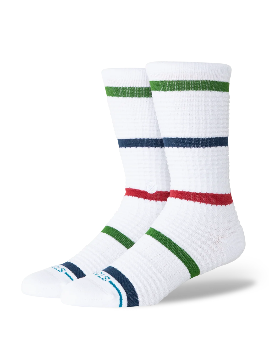 Hudson Waffle Crew Sock