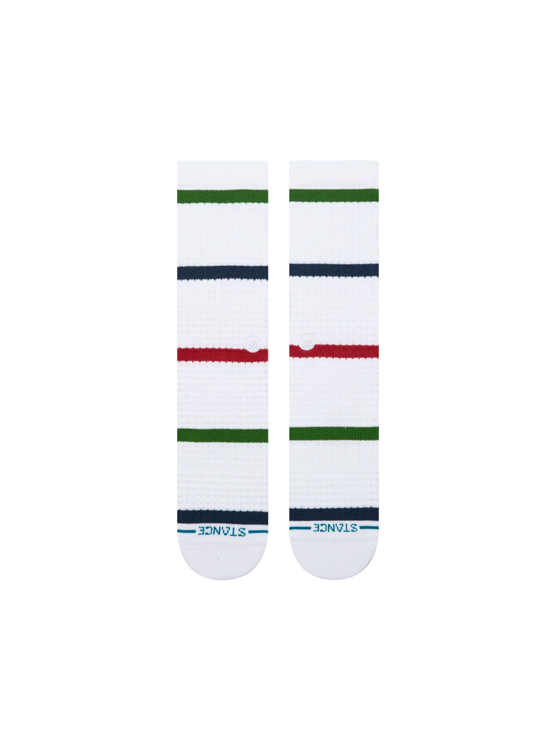 Hudson Waffle Crew Sock