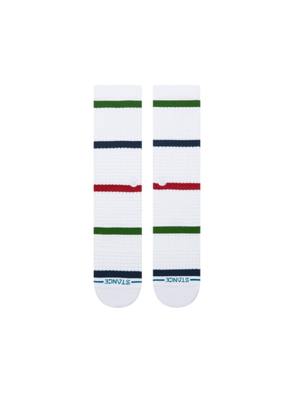 Hudson Waffle Crew Sock