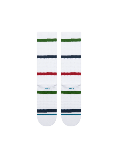Hudson Waffle Crew Sock