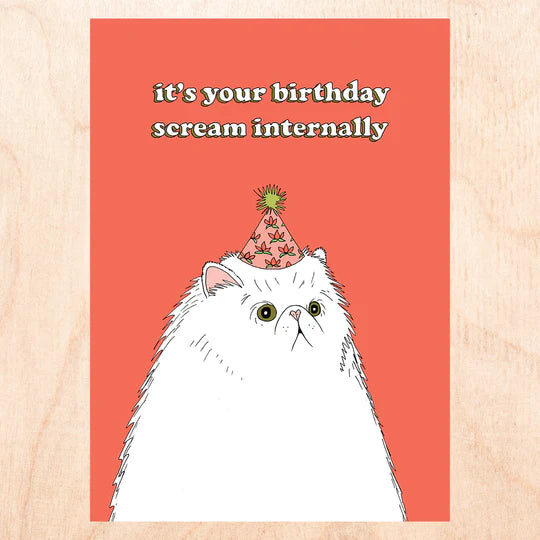 Birthday Scream Card