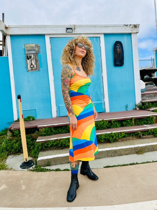 Nooworks Spaghetti Strap Dress