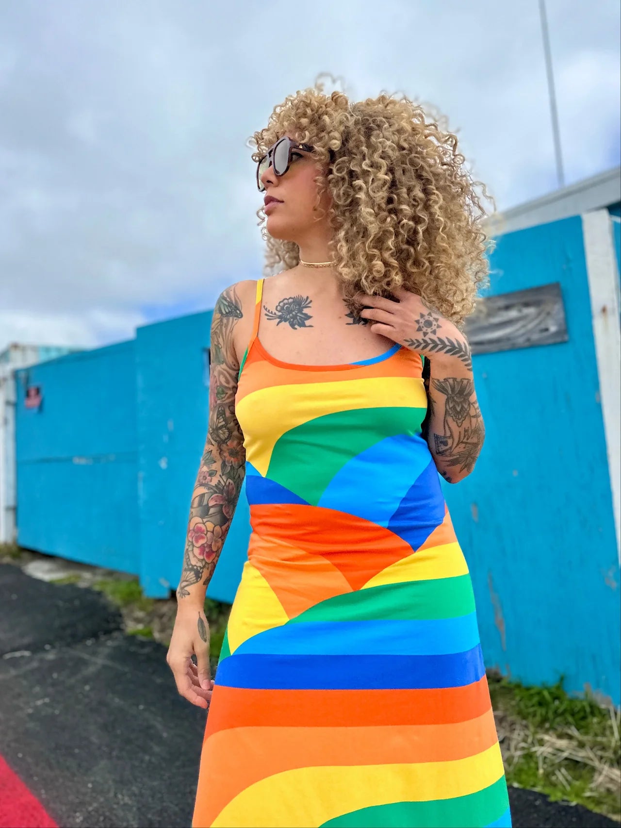 Nooworks Spaghetti Strap Dress